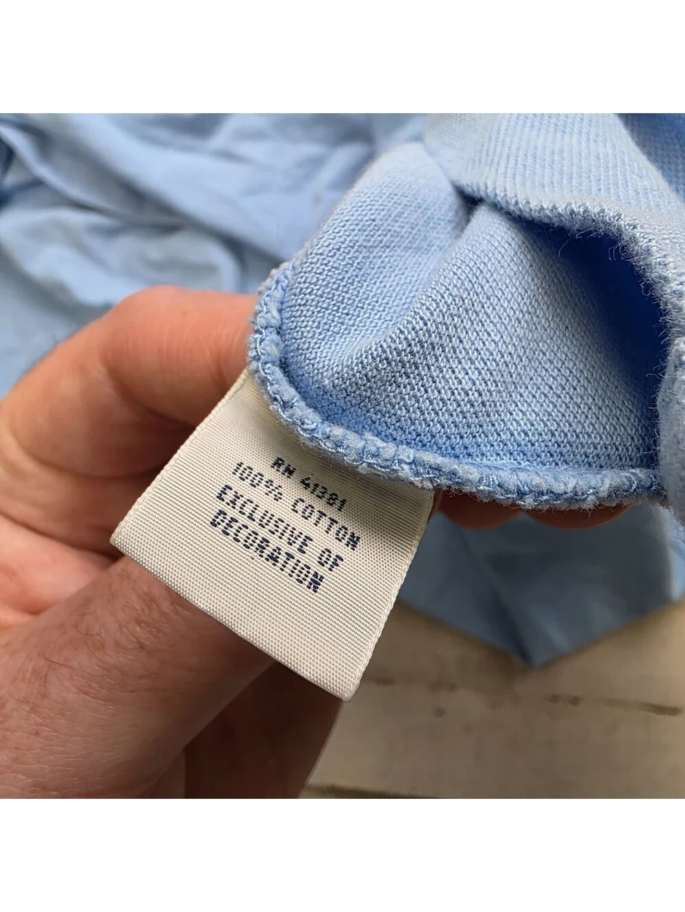 Polo Ralph Lauren S/S Shirt 4XLT Tall Blue Cotton Pony Logo Golf Preppy Casual